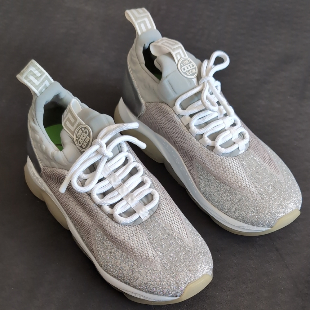 Versace Chain Reaction Silver Glitter